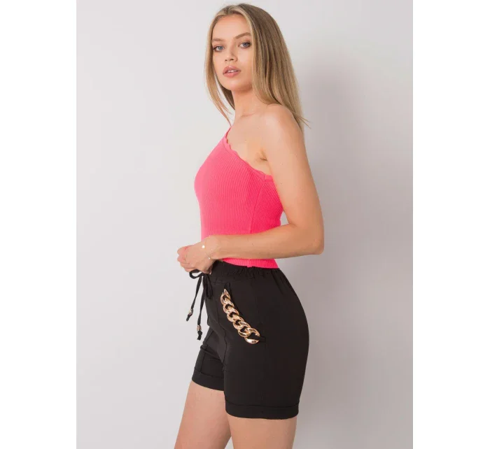 Šortky DHJ SN 13260.38P černá