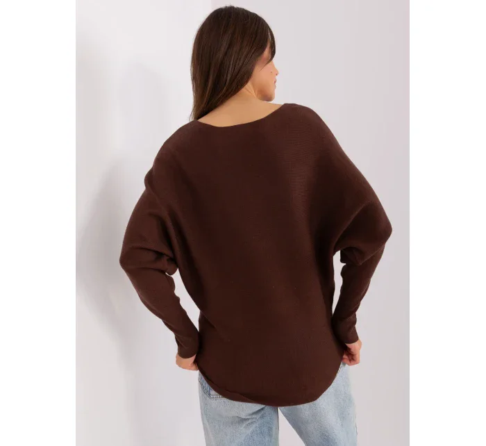 PM SW PM 3588 jumper.00X tmavě hnědá PM SW PM 3588 jumper.00X tmavě hnědá