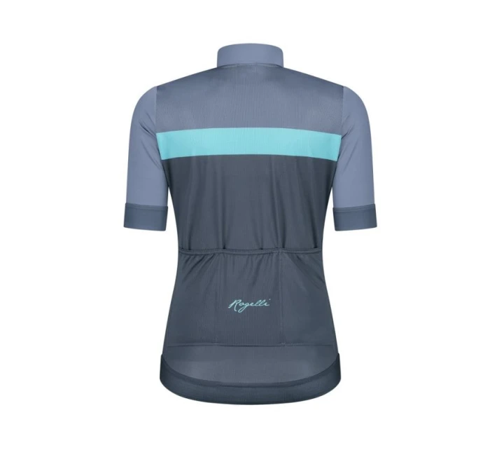 Rogelli dámský dres PRIME modro-tyrkysový XL