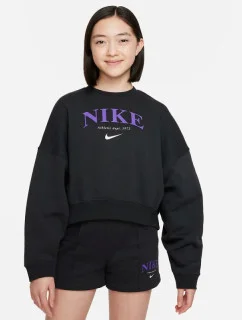 Mikina Nike Sportswear Trend FLC Crew Jr DV2563-045