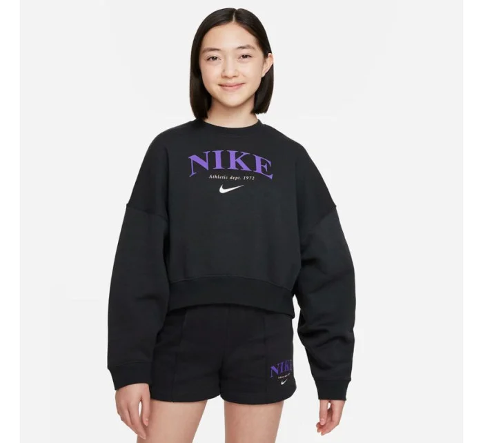 Mikina Nike Sportswear Trend FLC Crew Jr DV2563-045