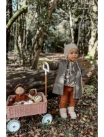 Dívčí teplé sněhule s mašlemi Béžove model 21597291 - Boto Dívčí teplé sněhule s mašlemi Béžove model 21597291 - Boto