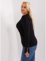 Sweter PM SW PM model 18949131 czarny - FPrice Sweter PM SW PM model 18949131 czarny - FPrice