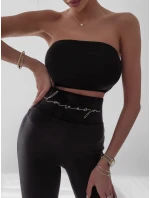 Dámské legíny model 18480681 černé - Ola Voga Dámské legíny model 18480681 černé - Ola Voga