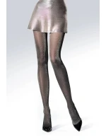 Metalické třpytivé punčocháče model 21776095 - Knittex