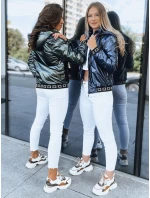 Dámský bomber BOMBESS navy blue FashionStreet TY4911 Dámský bomber BOMBESS navy blue FashionStreet TY4911