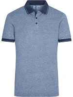 JN Pánské žerzejové polo 02.0 blue model 22488432 - Daiber JN Pánské žerzejové polo 02.0 blue model 22488432 - Daiber