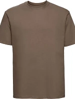 Russell Athletic 180M Tričko z těžké bavlny "Authentic" 10.180M mocha