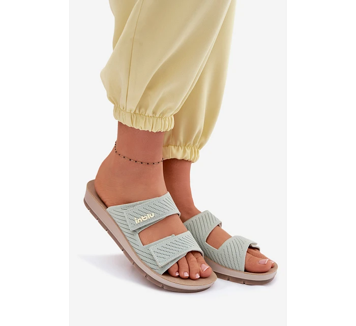 Dámské pantofle  Zelené model 22094865 - Inblu