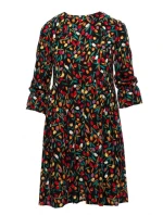 model 18002732 Šaty s nařasenými rukávy model 6 - Moe