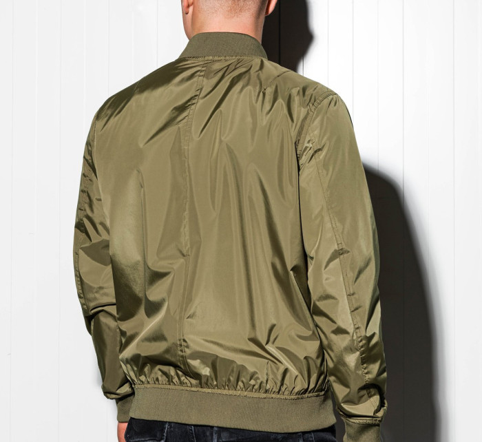 Pánská bunda Ombre Jacket C439 Zelená