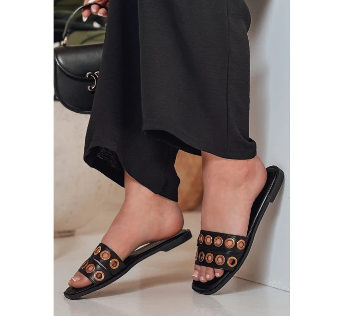 STELLSAN dámské žabky černé FashionStreet ZY0854