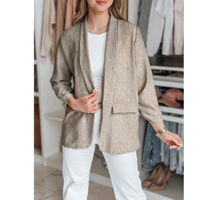 Dámská oversize bunda SOFT LOVE tmavě hnědá Dstreet model 21988960 - FashionStreet