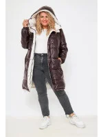 hrubší dámská oboustranná zimní bunda model 21246543 - MELYA MELODY