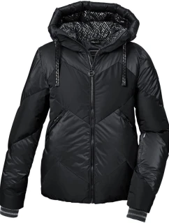 Killtec dámská lyžařská bunda KSW 100 s kapucí zimní prošívaná černá (42036/200)