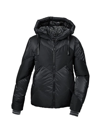 dámská lyžařská bunda 100 s kapucí zimní prošívaná černá model 21350974 - Killtec