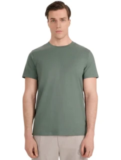 Pánské tričko 4F M2441 zelené 4FWAW25TTSHM2441 41S pánské