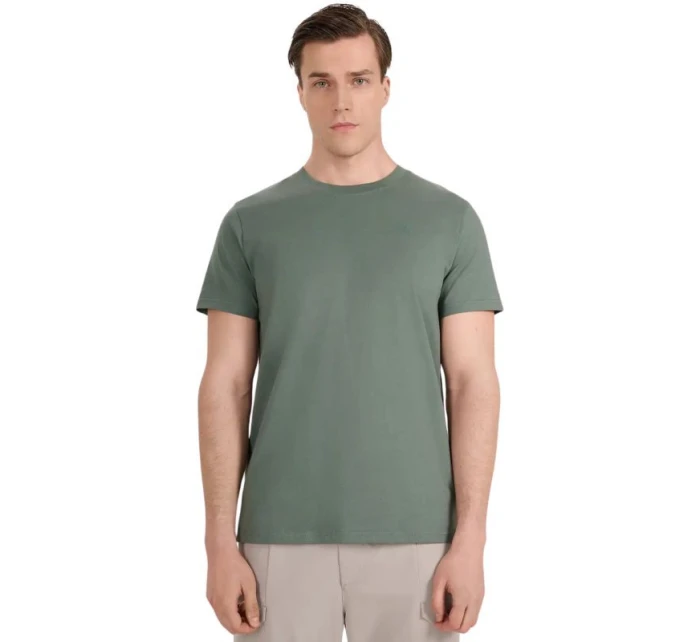 Pánské tričko 4F M2441 zelené 4FWAW25TTSHM2441 41S pánské