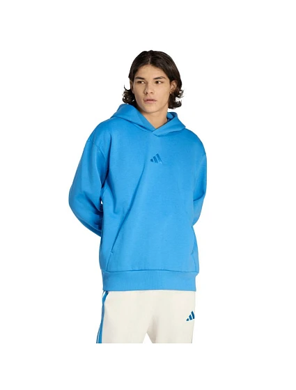 Pánská mikina adidas ALL Fleece Hoodie blue pánské barvy model 22089176 - Hikvision Pánská mikina adidas ALL Fleece Hoodie blue pánské barvy model 22089176 - Hikvision
