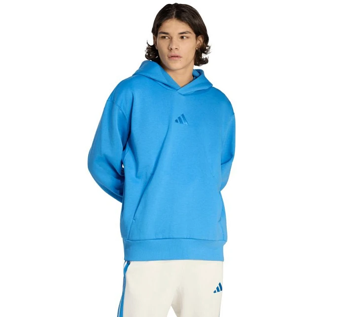 Pánská mikina adidas ALL Fleece Hoodie blue pánské barvy model 22089176 - Hikvision Pánská mikina adidas ALL Fleece Hoodie blue pánské barvy model 22089176 - Hikvision