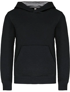K 453 Dětská kontrastní mikina s kapucí grey model 22509451 - Kariban