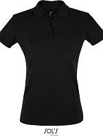 SOL'S Perfect Women Dámské piqué polo 25.1135 black