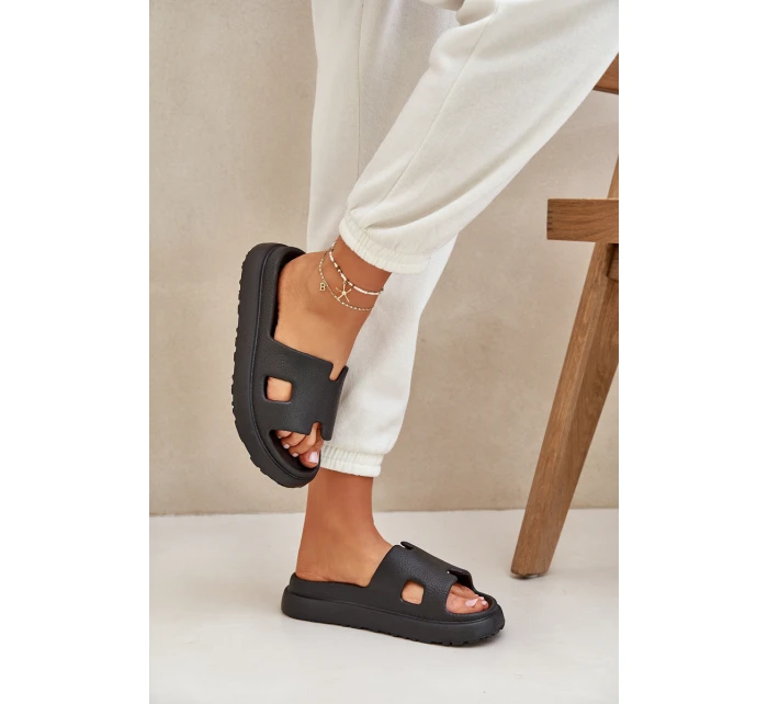 Pěnové Pantofle S Černé model 21683487 - Boto