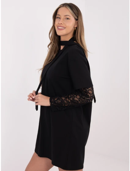 Sukienka MI SK model 21801867 czarny - FPrice Sukienka MI SK model 21801867 czarny - FPrice