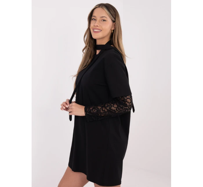 Sukienka MI SK model 21801867 czarny - FPrice Sukienka MI SK model 21801867 czarny - FPrice