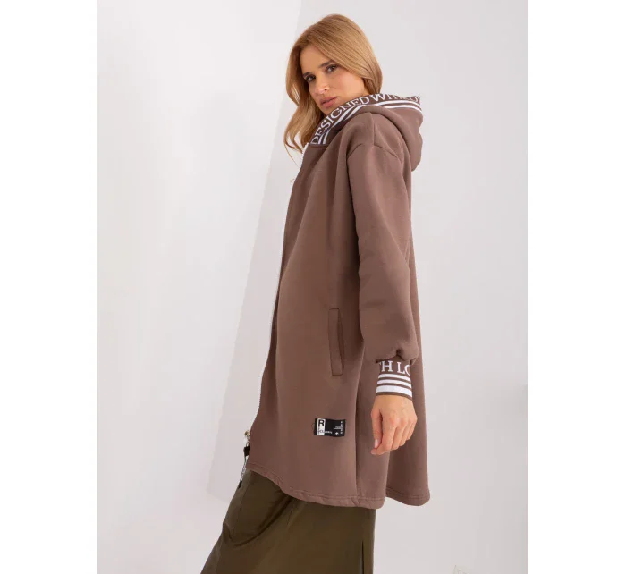 Mikina RV BL 9225.96P hnědá Mikina RV BL 9225.96P hnědá