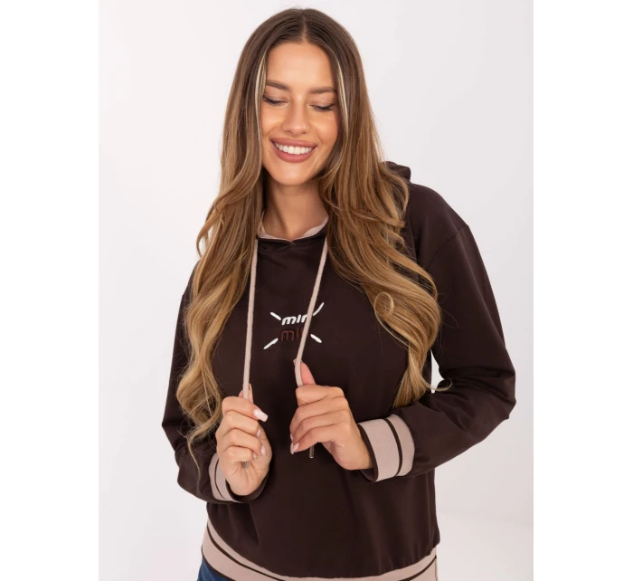 Bluza RV BL model 21314511 ciemny brązowy - FPrice