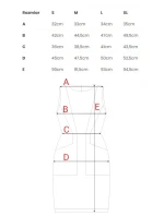 Mini šaty s krajkovými  pudrové model 21136212 - Moe