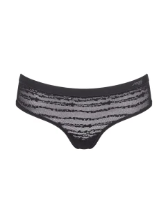 Dámské kalhotky FREE Evolve Hipster Lace - BLACK - černé 0004 - SLOGGI