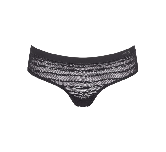 Dámské kalhotky FREE Evolve Hipster Lace - BLACK - černé 0004 - SLOGGI