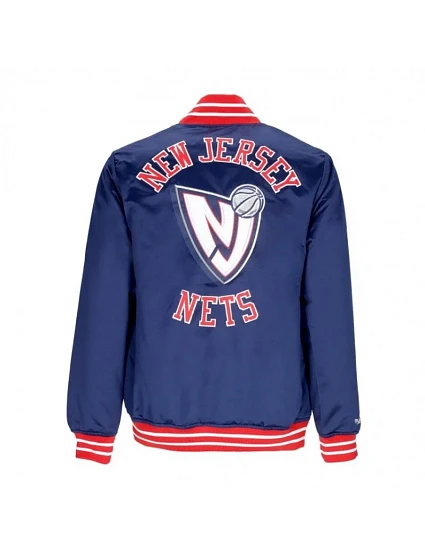 NBA Heavyweight Satin Jacket New Jersey  pánské model 19076920 - Mitchell & Ness