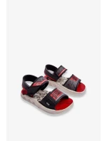 Dětské sandály Grendene Kids Černo-červené