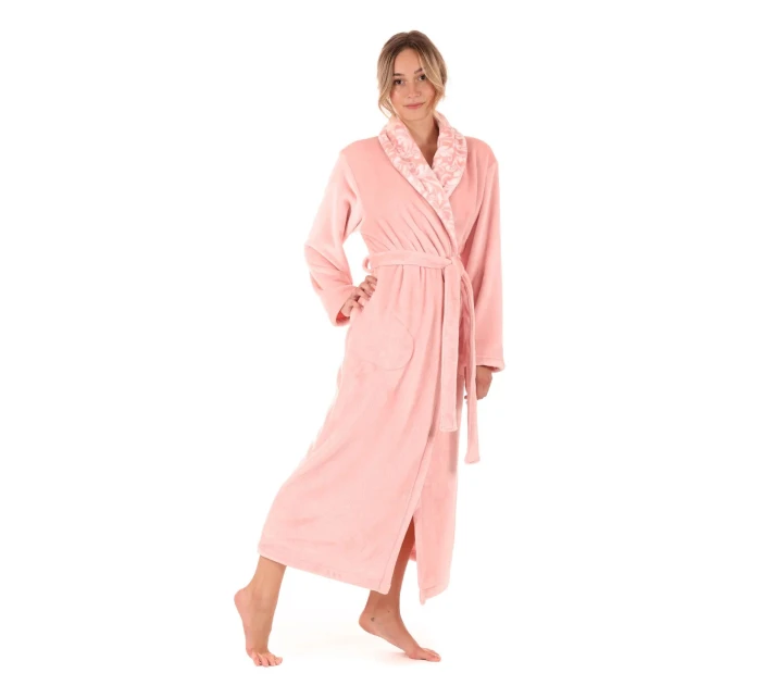 Dámský župan Flora 2556 3050  růžová perla - Vestis