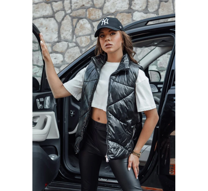 Dámská prošívaná vesta černá Dstreet model 21979872 - FashionStreet