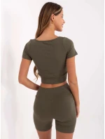 komplet damski basic khaki model 21224465 - Factory Price