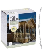 LAMPKI CHOINKOWE   320 LED CIEPŁY BIAŁY 5 model 21832463