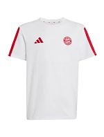 Dětské tričko adidas FC Bayern Muenchen červenobílé KG2591