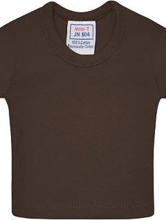 JN 504 Mini tričko model 22487026 brown - Daiber