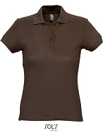 SOL'S Passion Dámské piqué polo model 22521969 chocolate SOL'S Passion Dámské piqué polo model 22521969 chocolate