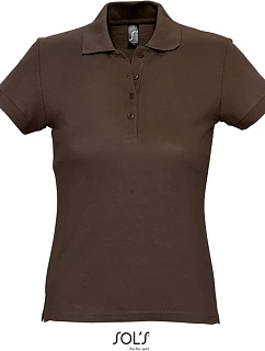 SOL'S Passion Dámské piqué polo model 22521969 chocolate