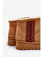 Dětské zateplené sněhule Camel Leonora Dětské zateplené sněhule Camel Leonora