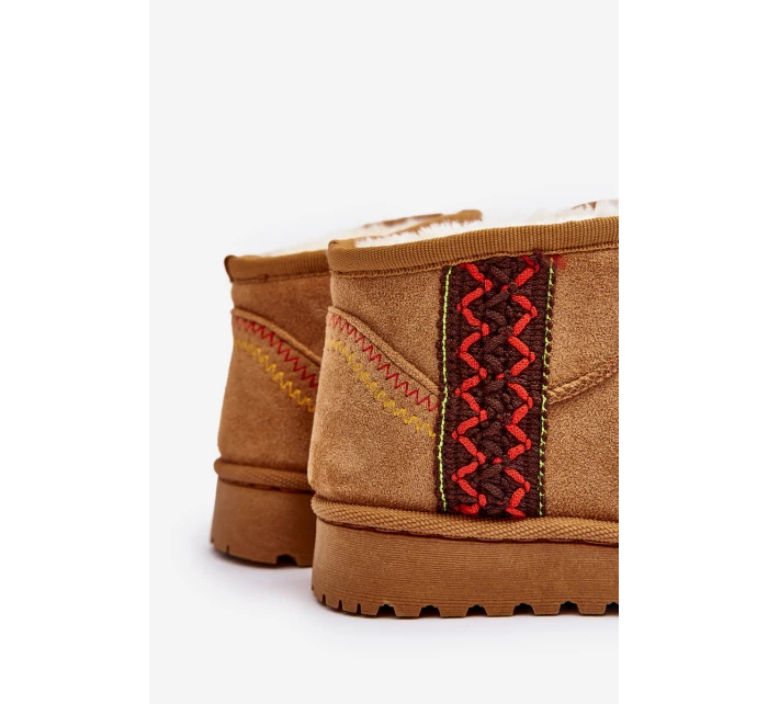 Dětské zateplené sněhule Camel Leonora Dětské zateplené sněhule Camel Leonora