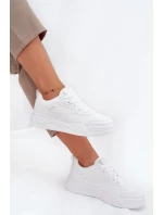 Dámské tenisky na platformě Big Star HI-POLY SYSTEM – bílé Dámské tenisky na platformě Big Star HI-POLY SYSTEM – bílé