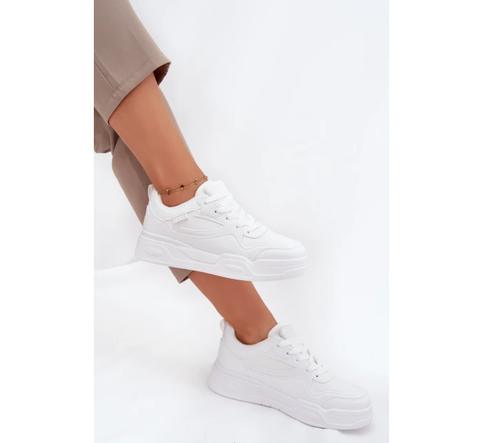 Dámské tenisky na platformě Big Star HI-POLY SYSTEM – bílé Dámské tenisky na platformě Big Star HI-POLY SYSTEM – bílé