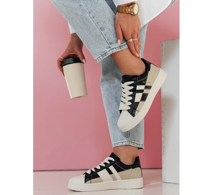 JUNOMI dámské tenisky na platformě černé FashionStreet ZY0860 JUNOMI dámské tenisky na platformě černé FashionStreet ZY0860