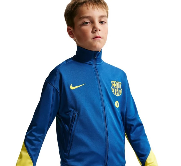 FC Barcelona Strike tmavě modrá dětská tepláková souprava model 22054481 431 - NIKE FC Barcelona Strike tmavě modrá dětská tepláková souprava model 22054481 431 - NIKE